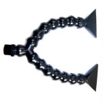 Customized colorful 3/4'' adjustable plastic flexible water cooling pipe