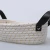 Import Customized Cotton Rope Storage Gift Baby Fabric Laundry Baskets Kitchen Baskets With Leather Handles from China