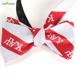 Customized Design Hot Selling Polyester Self Tie Bowties