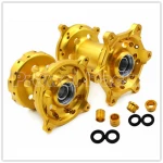 Customized gold color motorcycle wheel  hubs