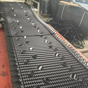 Customized latest cooling tower fill pack, mat type pvc cooling tower fill, PVC/PC cooling tower filler