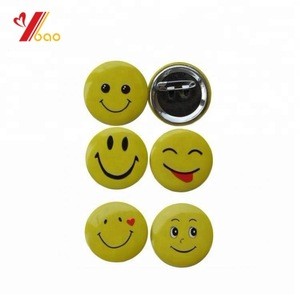 Customized make Company logo souvenirs pin badge button custom metal button