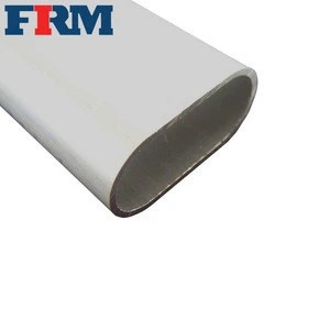 Customized manufacture 6063 aluminum extrusion oval shaped tube pipe