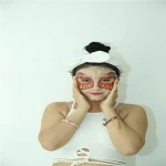 Customized private  printing animal facial mask facemask