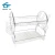 Import Customized Professional Adjustable Iron Wire 2 Tiers Metal Sink Drying Drainer Kitchen Storage Dish Rack from China