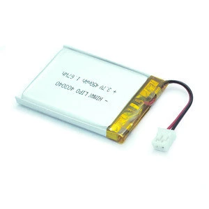 Customized Rechargeable Lithium Polymer Li Ion 3.7V 450mAh 403040 Battery for Smart Watch