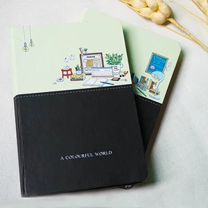 cute cartoon style children stationery school dairy notebook