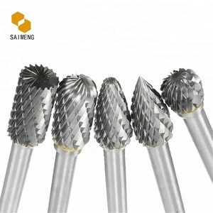 Cylindrical Tungsten Carbide Burr Bur Cutter Tool Grinder Bit 1_4_ Shank For Metal And Non Metal Durable Quality-in Turning Tool
