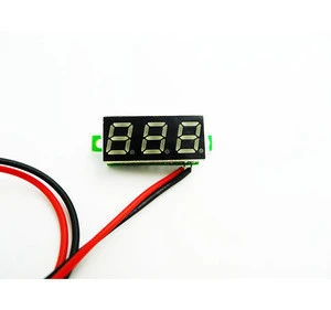 DC Digital mini voltmeter voltage meter 2.50-30.0V 3 digit 0.28" with calibration