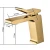 Import Deck mounted square design cold water wash basin sink water faucets mixers taps from China