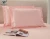 Import Deeda textile 100% cotton salmon color 300T hotel quality bed sheets set from China