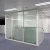 Import demountable glass office partition, transparent glass partition with pvc profile ,frameless glass types of wall partition from China