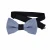Designed Logo Pure Color High Quality Classic Business Tied Adjustable Men Cotton Solid Bow Ties