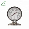 Dial round outdoor BBQ bimetal food probe meat thermometer with silicon