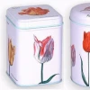 different shaped tulip printing package tin can