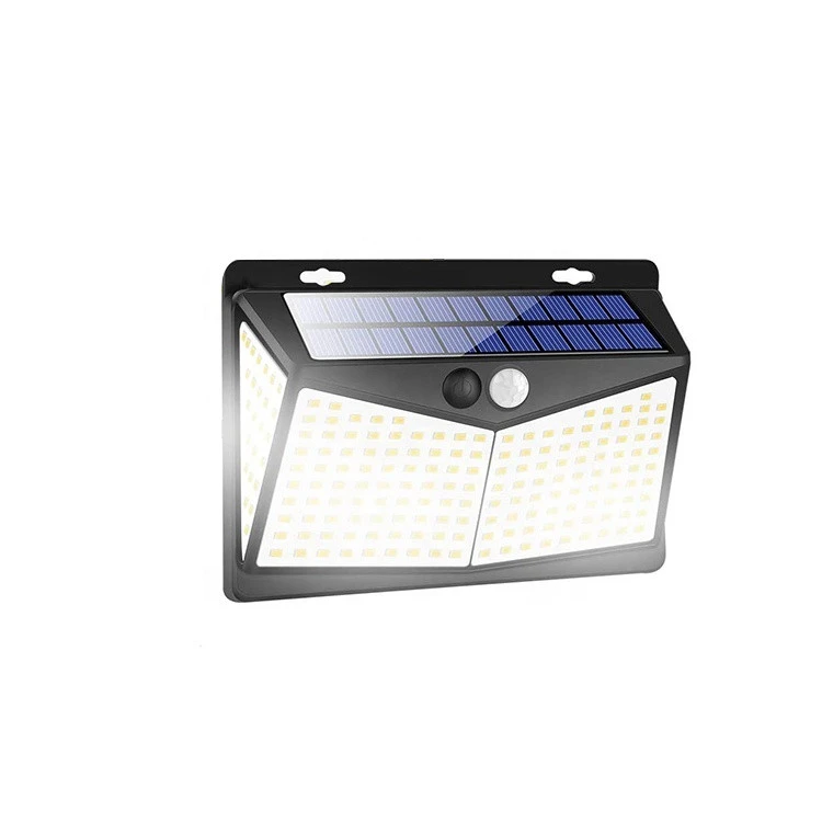 DIFUL Solar Garden Light 208 LED Outdoor Energy-Saving Solar Powered Wall lights Path Steet Solar Sensor Lights LED Outdoor