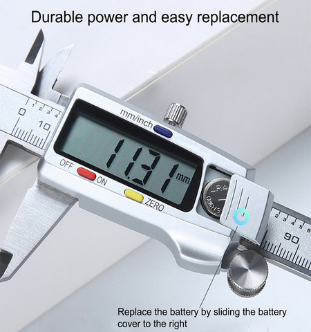 Buy Digital Calipers Stainless Steel Electronic Digital Vernier Caliper ...