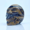 Direct Sale Brown Crystals Figurines Custom Skeleton Diy Craft Crystal Stone Craft