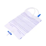 Disposable Baby Adult Urine Drainage Collection Medical Supplies Urine Bag With T-tap Outlet With nonreturn valve