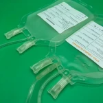 Disposable Double Blood Bag for Blood Tranfusion