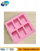 DIY 6-Cavity Rectangle Premium Silicone Soap Bar Resin and cake Mold
