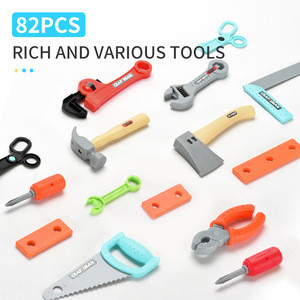 Buy Diy Engineer Toolbox Kit Simulation Repair Tools Toys Pretend Play ...