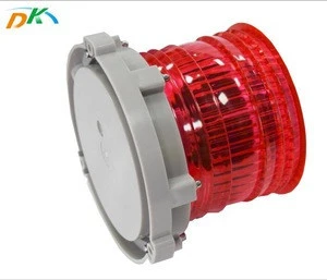 DK high quality led solar aviation obstruction warning lights for airports applier