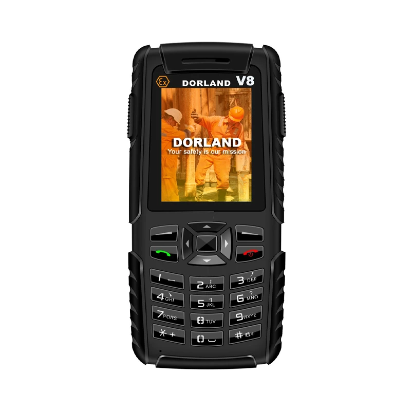 DORLAND TEV8 Explosion-proof mobile rugged phone Intrinsically Safe phone For Oil & Gas Industry and Hazardous Areas