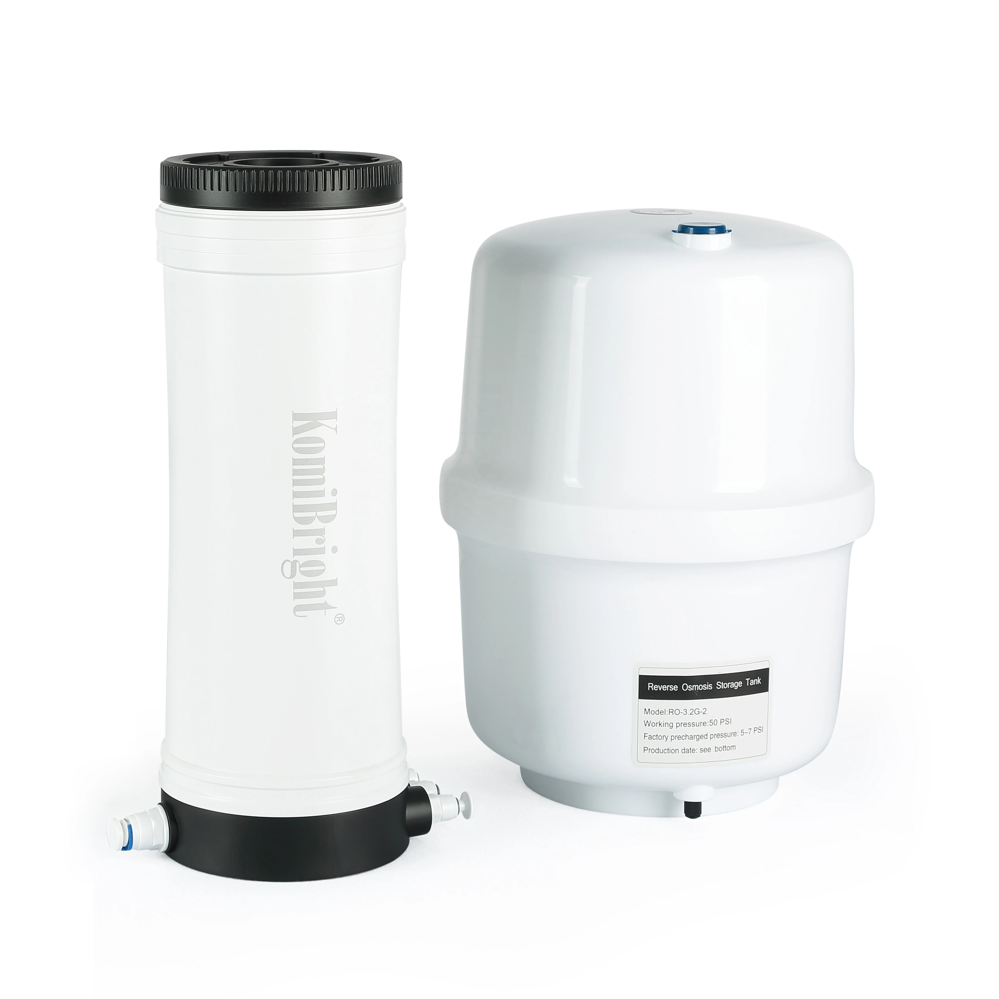 Drinking Water Purifier Reverse Osmosis Water Filter System With Pump Kit
