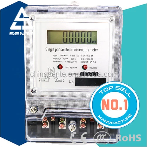 DSS7666 hot selling 2 phase 3 wire energy meter pulse output made in China
