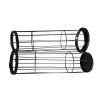 Dust collector filter cage / skeleton with coating
