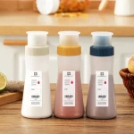 Dust Proof Design Kitchen Coffee Powder Bottle Leakproof Fresh Kitchen Seasoning Powder Bottle