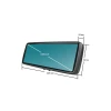 DVR Full Screen Display Smart Mirror with 8.88 Inch IPS Screen Dual Recording Front View and Backup Reversing Aid for All Cars