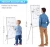 Import Easel Whiteboard Magnetic White Board 36 x 24 Inches Flip chart Easel Dry Erase Board With Stand Tripod Whiteboard With Markers from China