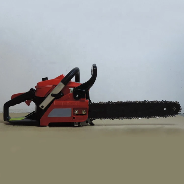 Easy starter gasoline 38cc chain saw for forest cutting