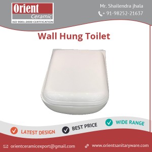 Easy to Install Dual-Flush Wall Mounted Hung Toilet with Concealed Tank