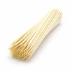 Eco friendly BBQ Bamboo Sticks Round Bamboo Skewers