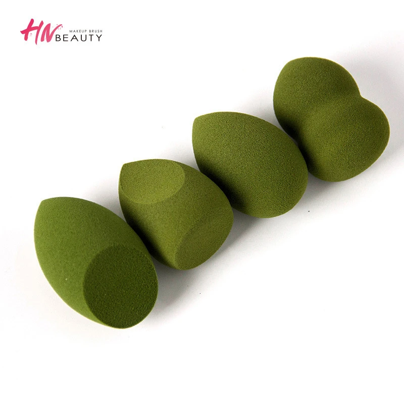 Eco-friendly Soft Face Foundation Powder Puff Tool Non-Latex Makeup Sponge Blender Non-allergenic Cosmetic Factory Wholesale