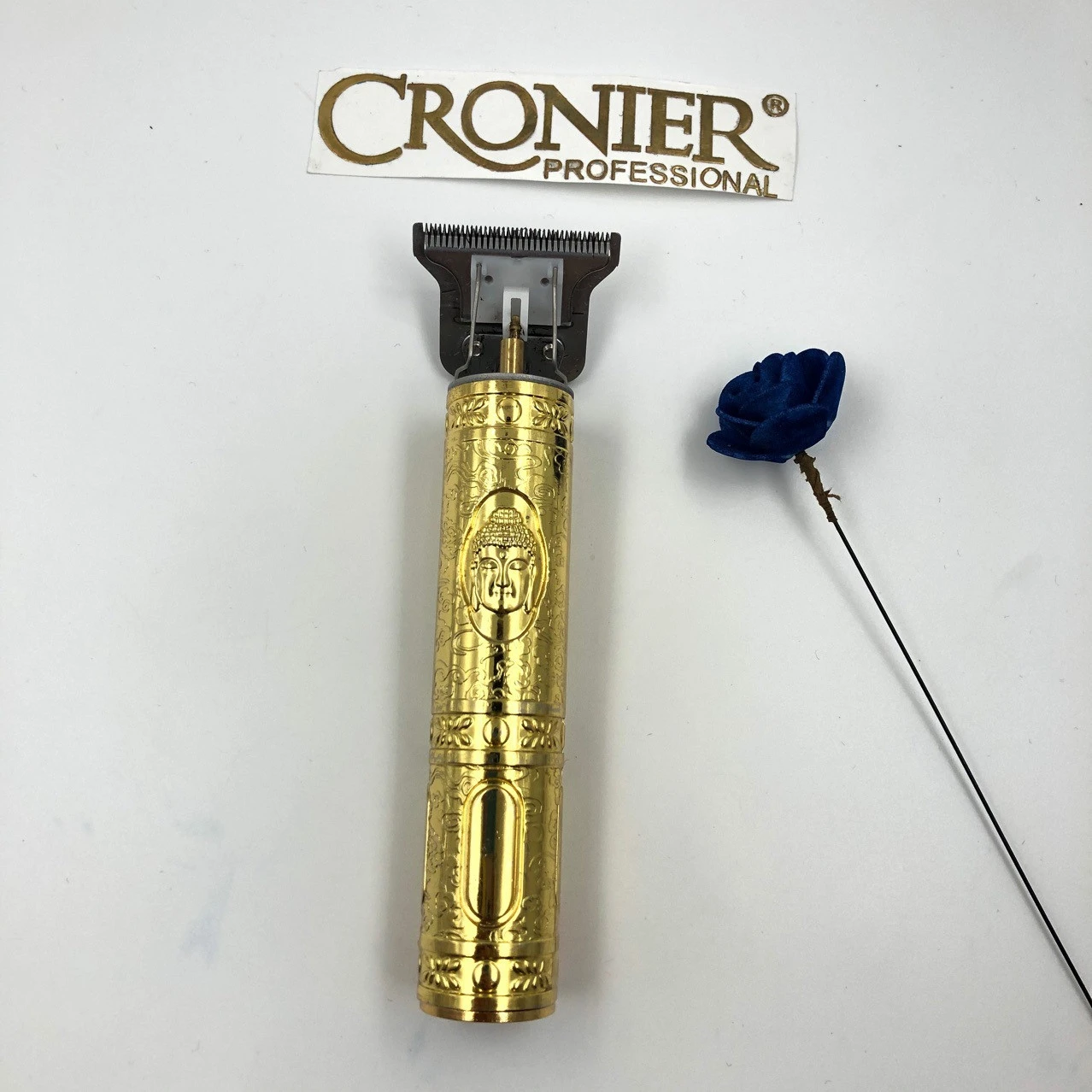 Electric Hair Trimmer Hair Salon Men Beard Electric Haircut Machine Oil Head Retro Score Carving Golden Hair Clipper