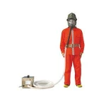 Electric supply air respirator with a long tube