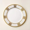 Elegant gold plated porcelain dinnerware
