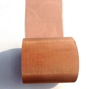 EMF Shielding Faraday Cage Cloth Infused Fabric Copper Fine Mesh Wire Cloth