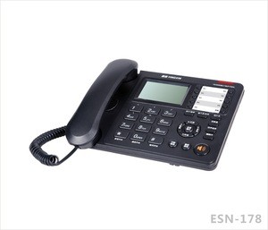 ESN-178 Corded desktop caller ID telephone home telephone office telephone landline phone