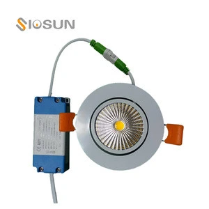 Europe Free Shipping 5W Warm White Triac Dimmable COB LED Downlight