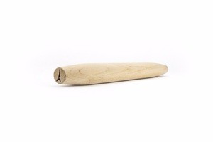 European Design 100% Solid Beech Wood Perfect Size Functional French Style Eiffel Tower Engraved Smooth Rolling Pin