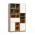 Import European style wooden home furniture book shelf bookcase from China