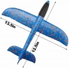 EVA Plane Model Toys Kids Hand Throwing Glider Game Foam Air Jumping Air Toys Outdoor Funny Sport Toys