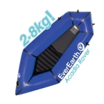 EverEarth folding sea kayak for one person with functional seat as pump bag and storage
