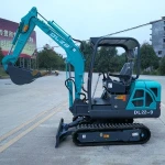 excavator machine 2 ton mini digger hydraulic crawler excavator of earth-moving machinery for sale