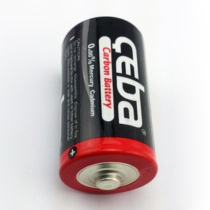 Excellent Leakage Resistance Primary D Size 1.5 Volt R20 Carbon Zinc Battery